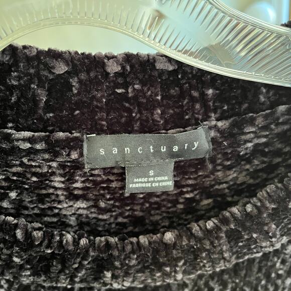 Sanctuary Black Soft Knit Sweater - Picture 6 of 7